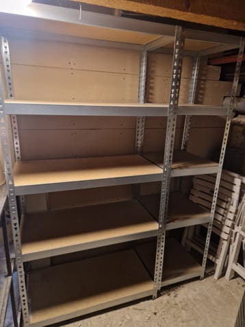 Stellingkast / Storage shelves - must go this weekend