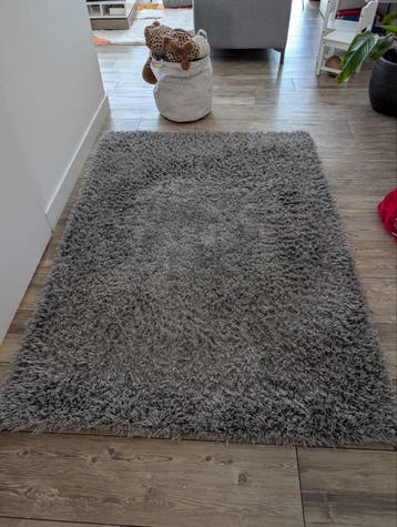 Grijs vloerkleed van Maisons du Monde (140x200 cm)
