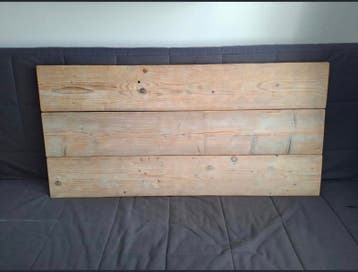 GRATIS steigerhouten wandbord! Weg = weg!!
