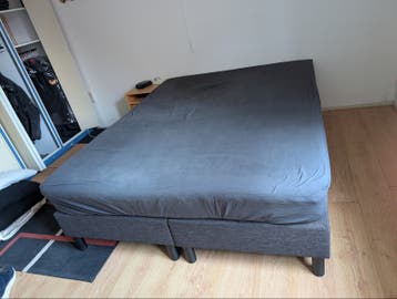 GRATIS Boxspring 160x210 met topper