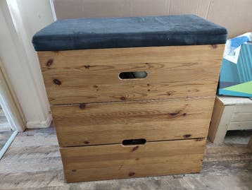Originele houten kast / gymbok