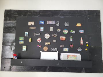 Gratis: Magnetisch letter- en magneethouder, 163x103 cm