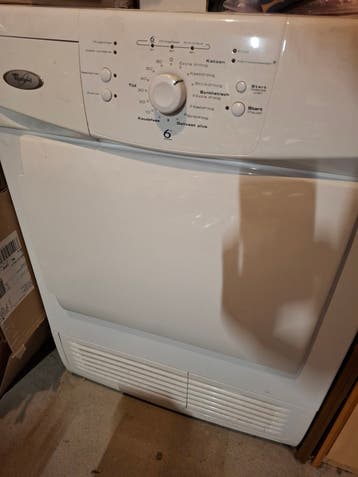 Gratis af te halen: Philips Whirlpool droger (maakt geluid)
