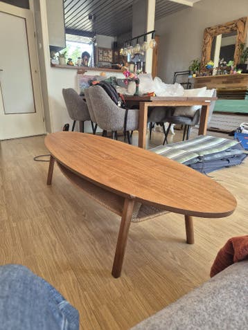 Ovale salontafel