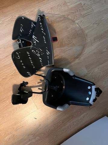 Fietsstoeltje met scherm