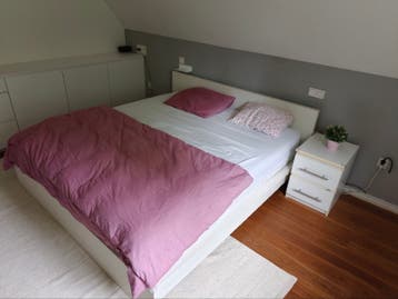 Tweepersoonsbed Ikea Malm wit 180x200cm