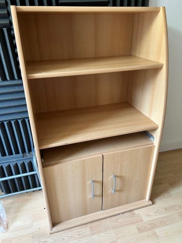 boekenkast met kast
