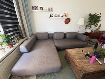Bankstel met chaise longue gratis