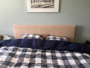 GRATIS - Swiss Sense boxspring 180x200 met stoffen hoofdbord