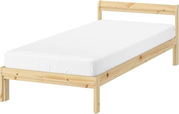Houten frame bed 90X200 IKEA Luröy