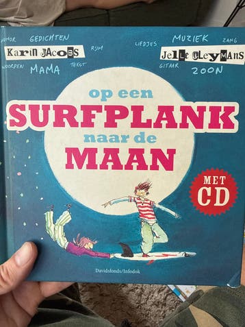 Op een Surfplank naar de Maan - Karin Jacobs & Jelle Cley