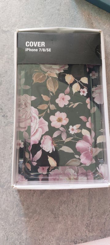 Bloemen hoesje voor iPhone 7/8/SE (Nieuw)