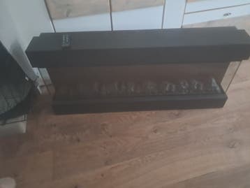 Gratis, defecte elektrische sfeerhaard.