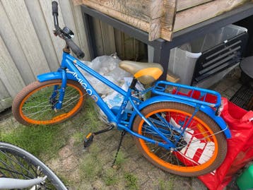 Amigo Kinderfiets 18 inch met terugtraprem