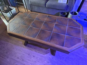 Eikenhouten salontafel