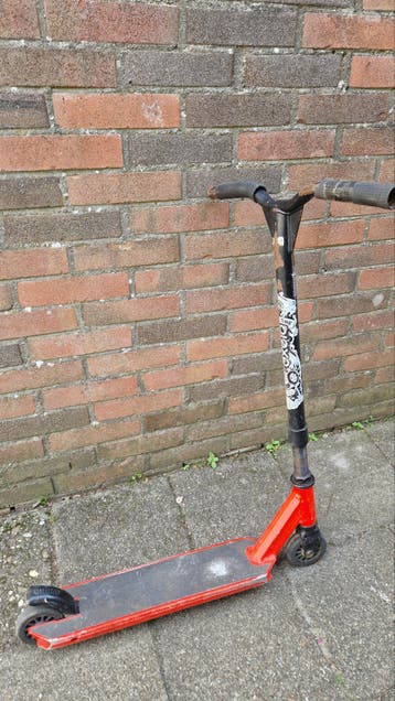 Stuntstep rood