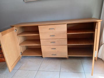Eikenhouten dressoir
