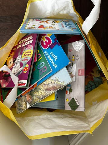 zak kinderboeken, gratis ophalen