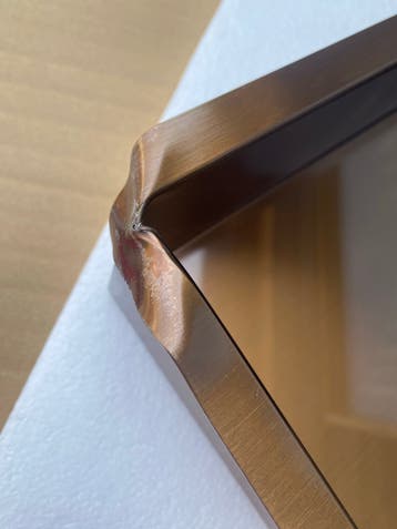 Brauer copper inbouwnis 60x30 (beschadigd)
