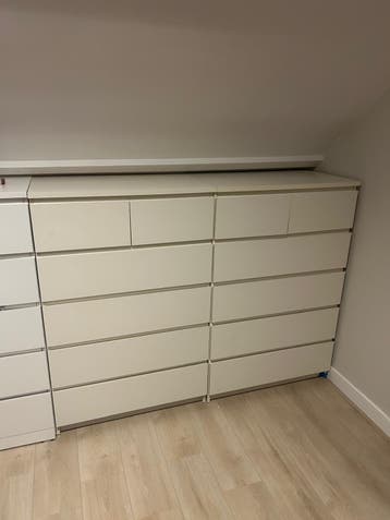 GRATIS - 2x Ikea malm kast (zsm ophalen)