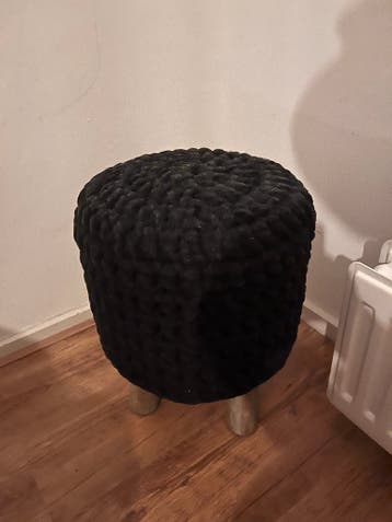 Poef grijs