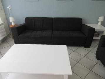 Zithoek: bank met 2 fauteuils