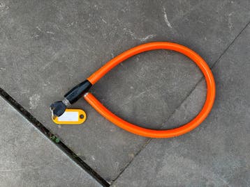 Kinder kettingslot oranje