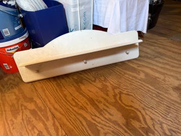 Wandplank wit