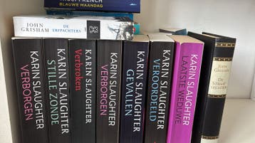 7 Karin Slaughter boeken - Thrillers, totaal €10,-