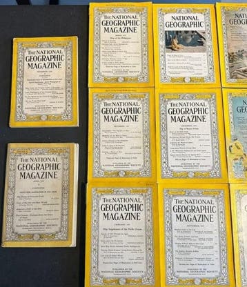 National Geographic tijdschriften