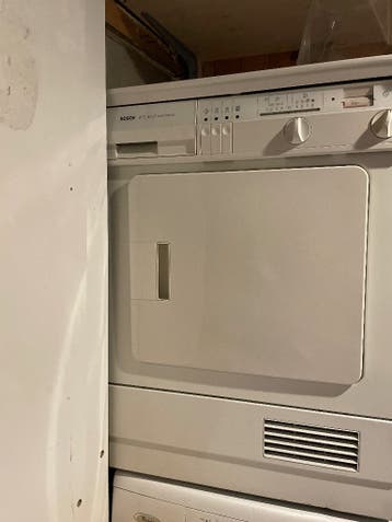 Bosch wasdroger stuk