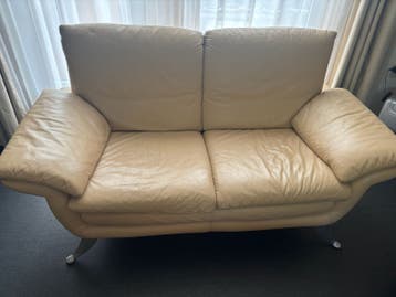 Gratis lederen bankstel
