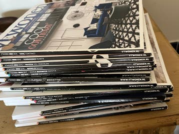 Stapel vtwonen tijdschriften 2013-2019