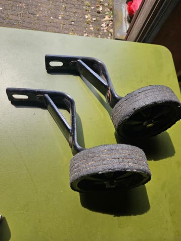Fiets zijwieltjes - Gebruikt maar functioneel