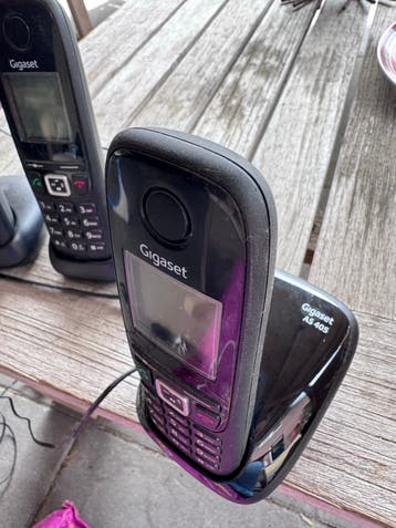KPN Gigaset AS 405 draadloze huistelefoon met 3 handsets