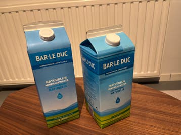 Gratis afhalen: 8x 2L Bar Le Duc (let op THT)