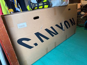 GRATIS: Canyon fietsdoos voor transport of opslag