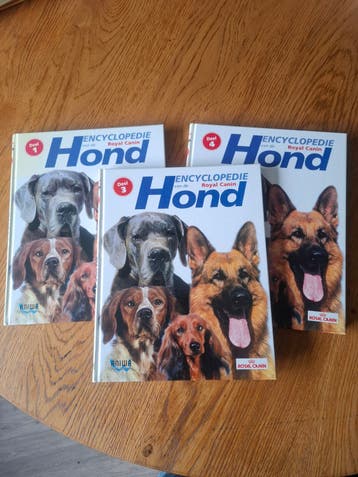 Encyclopedie van de Hond - Deel 1, 3 en 4 (Royal Canin)