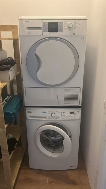 Wasmachine en warmtepompdroger GRATIS af te halen