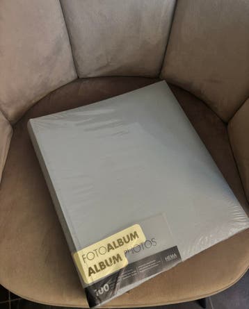 Gratis ophalen nieuw foto album