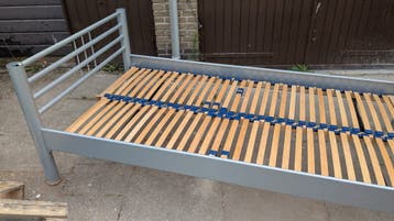 Gratis twijfelaar (120x210cm) met matras