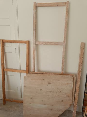 Ivar (Ikea) kast elementen