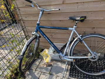 Gratis Klusfiets voor onderdelen - niet rijklaar