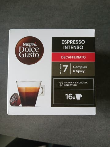 Ruilen voor een presentje Nescafé Dolce Gusto Espresso Inten