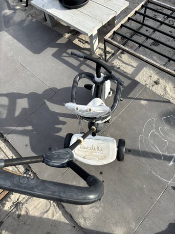 Gratis smartrike driewieler met duwstang