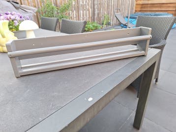 Ikea Flisat wandopberger, grijs