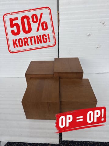 Eleonora Quinten Salontafels 50% Korting
