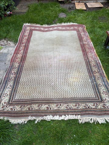 Groot Perzisch tapijt (ca. 193x295 cm) gratis af te halen