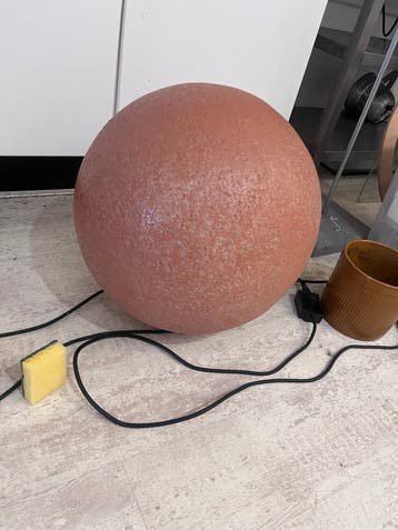 Gratis lamp, defect maar repareerbaar