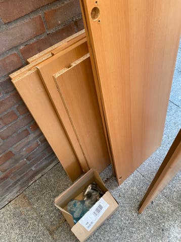 Boeken kast uit office centrum B 80 H192 D 40